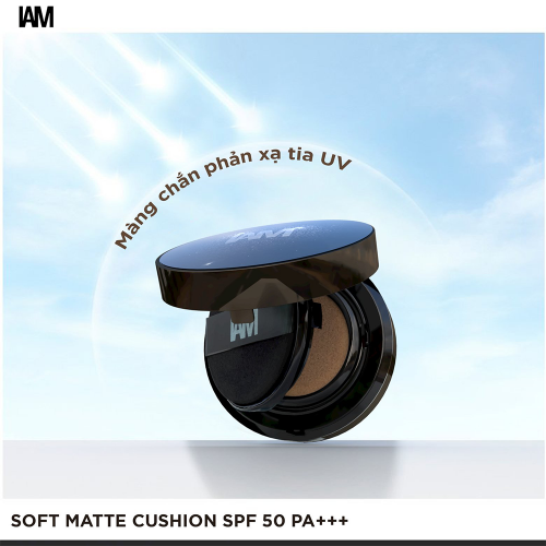 IAM Soft Matte Cushion SPF50 PA+++ - 880 (Cushion + 1 lõi refill) - 12G
