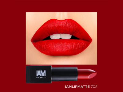 IAM LIP MATTE 705 - Tone đỏ cam đẹp xuất sắc không thể bỏ lỡ